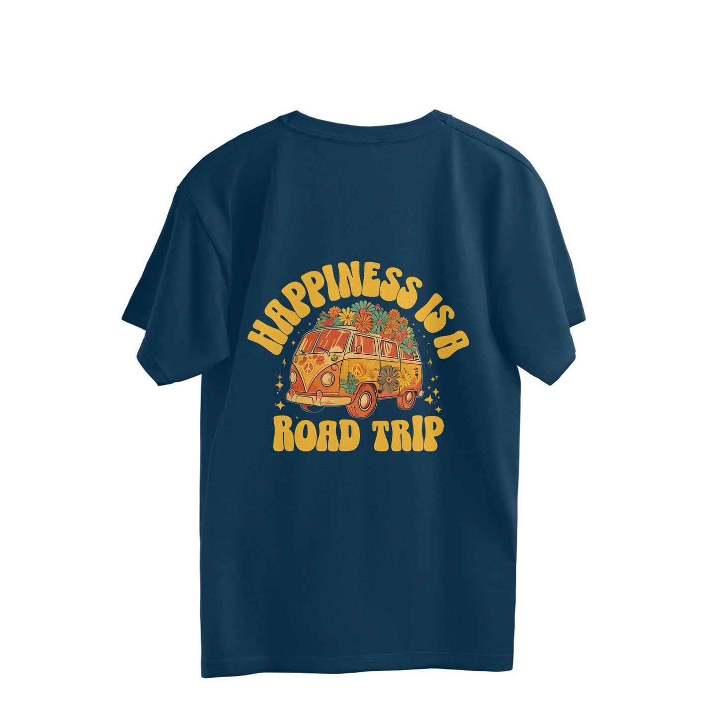 AVIKA- Happiness Is a Roadtrip Oversized Fit T- shirt