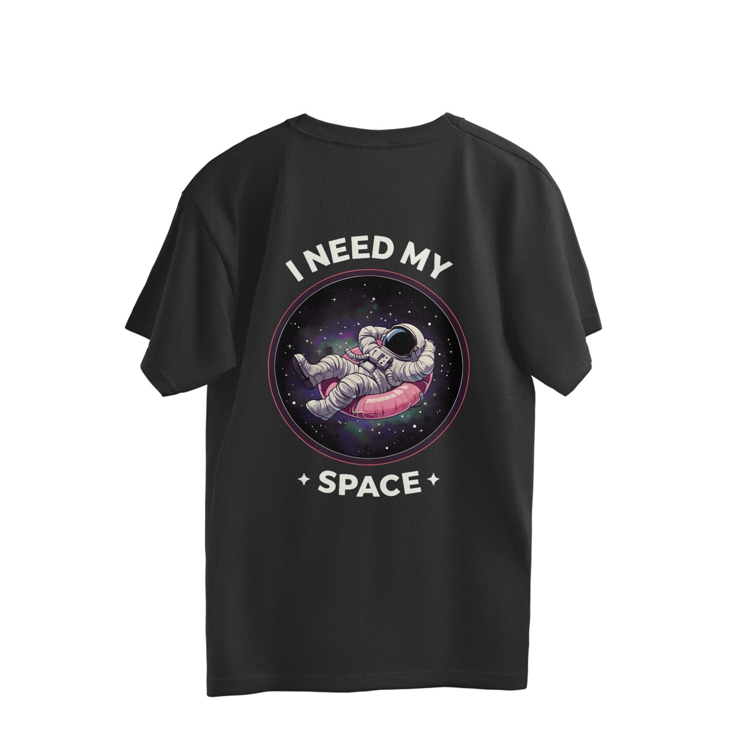 AVIKA- I Need My Space Astronaut Oversized Fit T-shirt