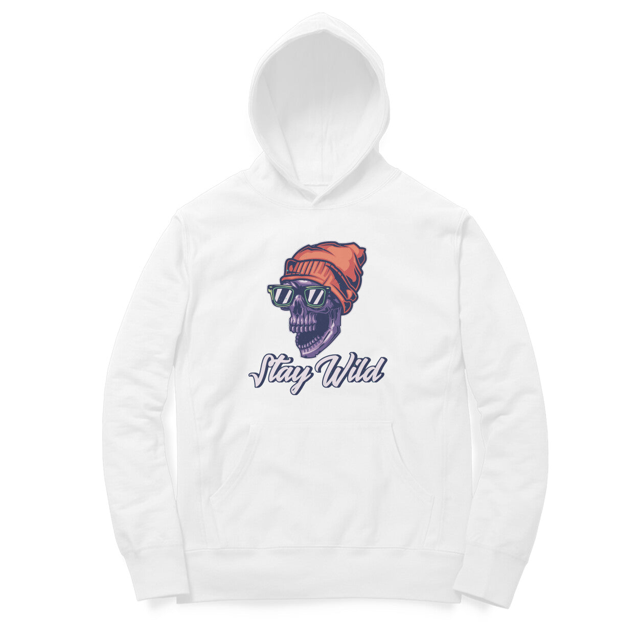 AVIKA- Men's Stay Wild Regular Fit Hoodie