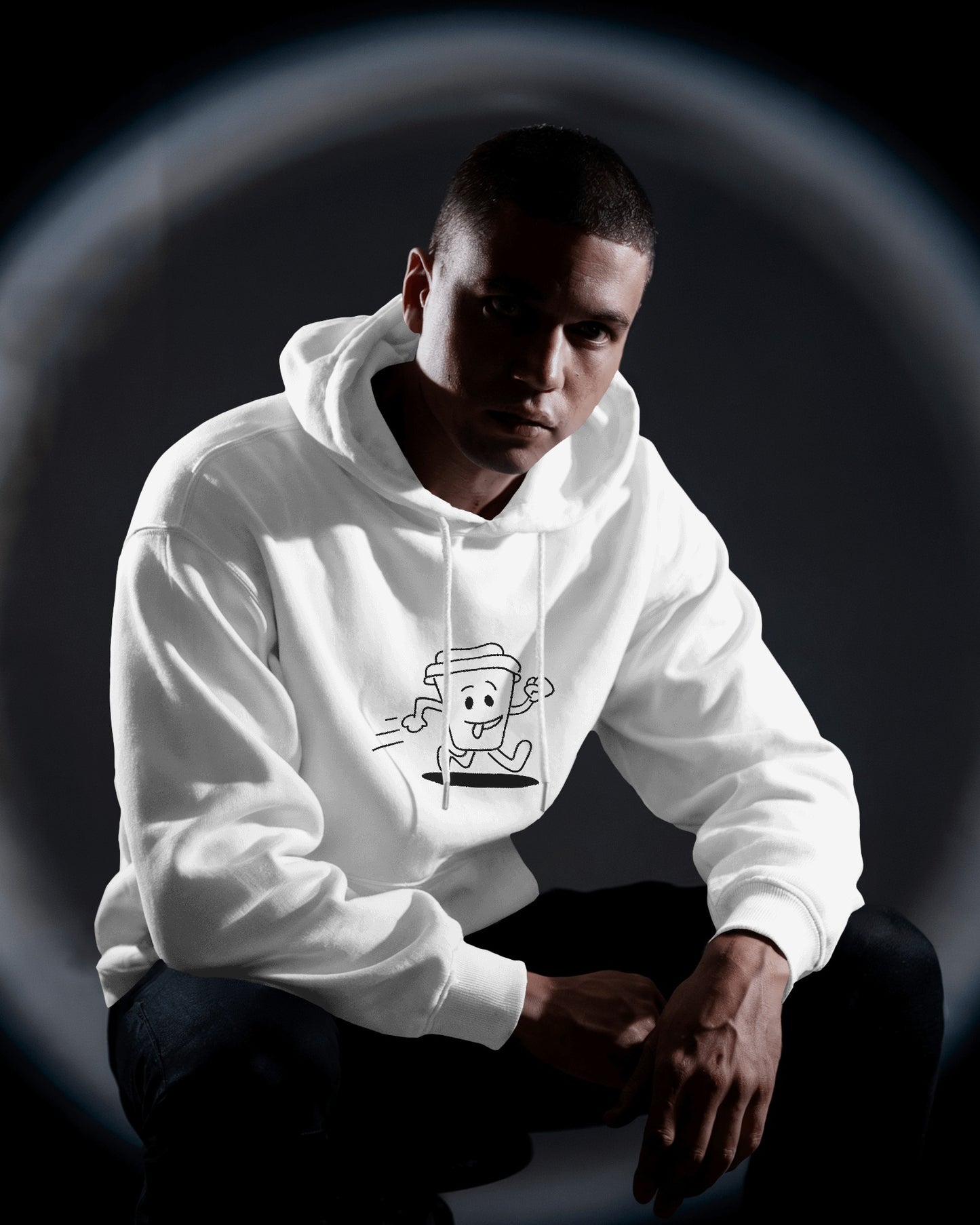 AVIKA- Unisex Oversized Hoodie- Running Cup