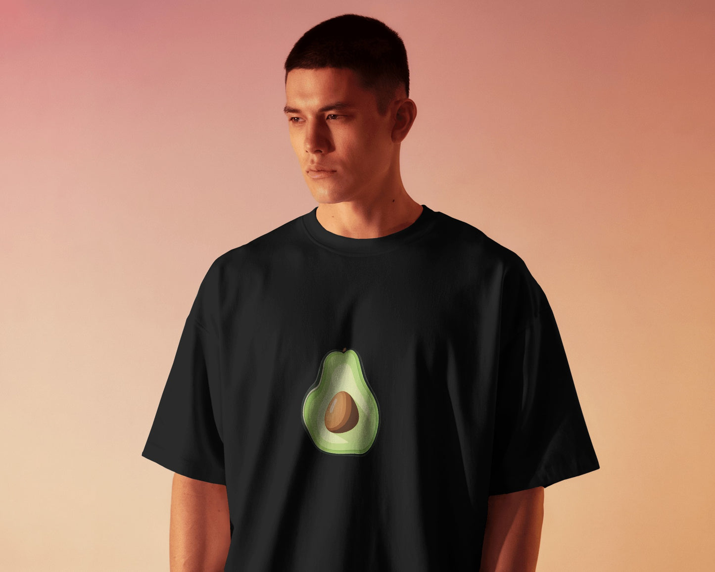 AVIKA- Unisex Avocado Regular Fit T-shirt