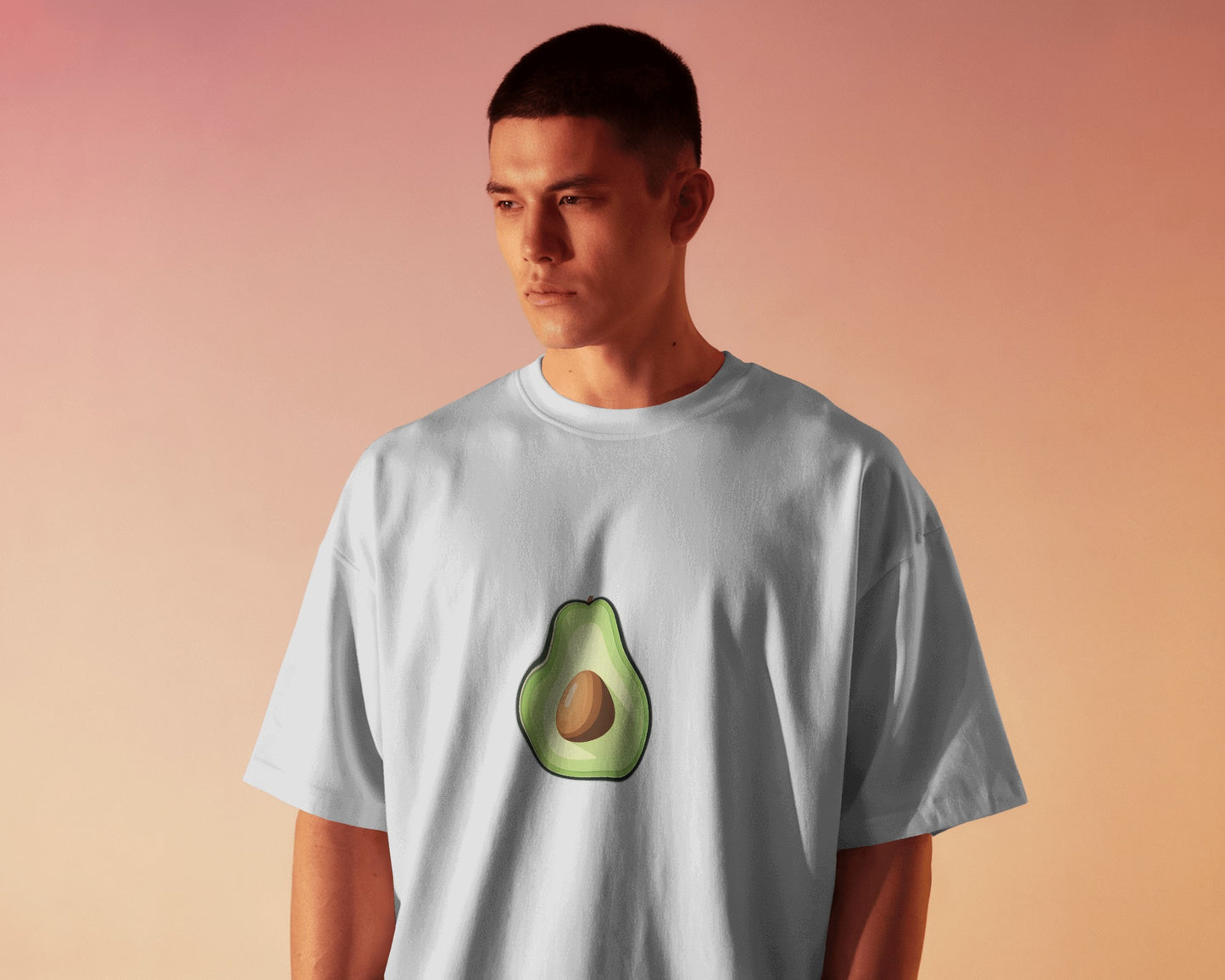 AVIKA- Unisex Avocado Regular Fit T-shirt